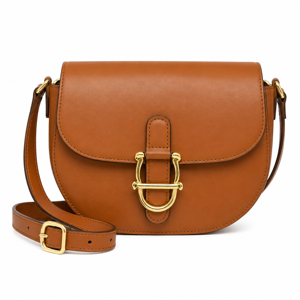 Classic Saddle Crossbody Bag