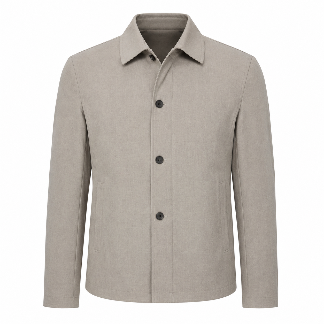 Modern Silhouette Slim-Fit Jacket